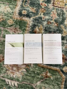 NEW Skin1004 Serum Bundle - Matrixyl, Niacinamide, Retinol 30ml